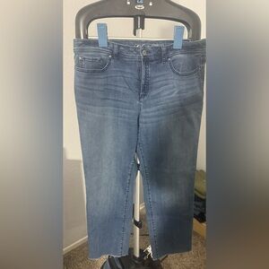 INC International Concepts Blue Straight Leg Jeans